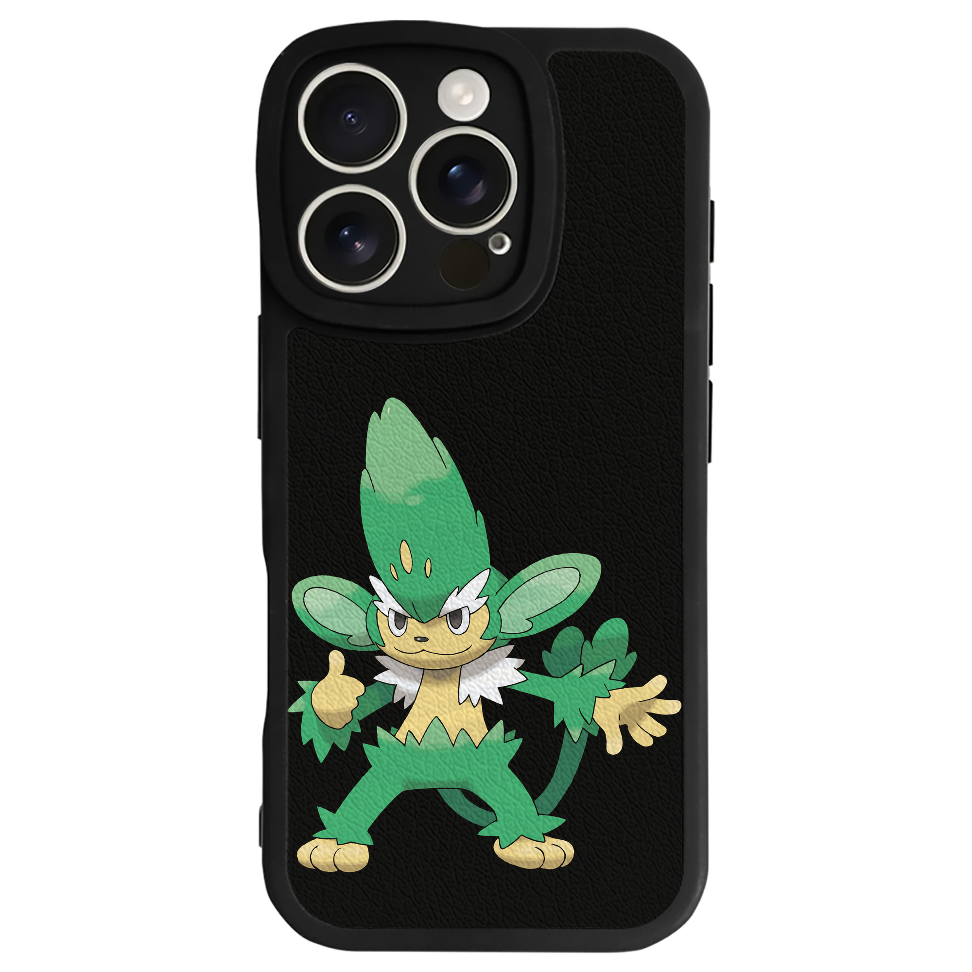 （画像用） ポケットモンスター Pokémon 【iPhone 16シリーズ対応】シリコンスマホケース（レザー調） 材質：シリコン